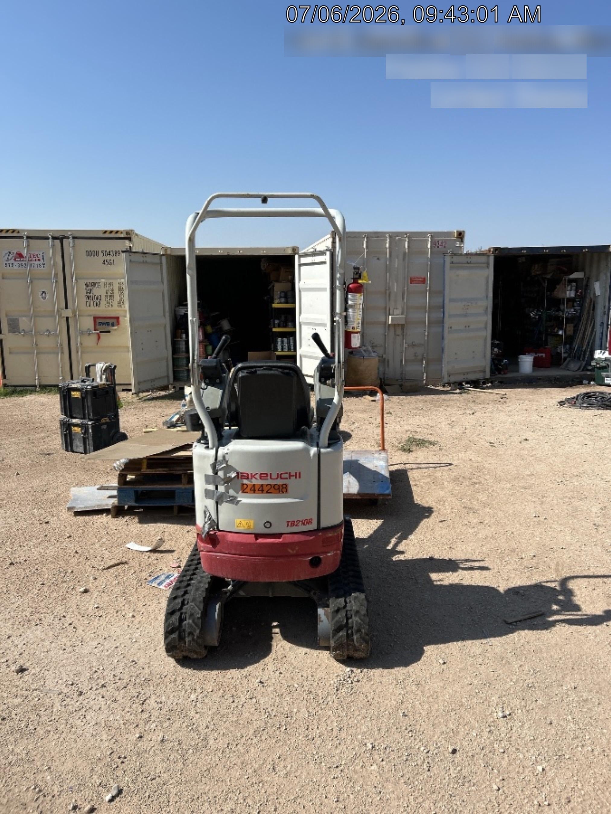2022 TAKEUCHI TB210R