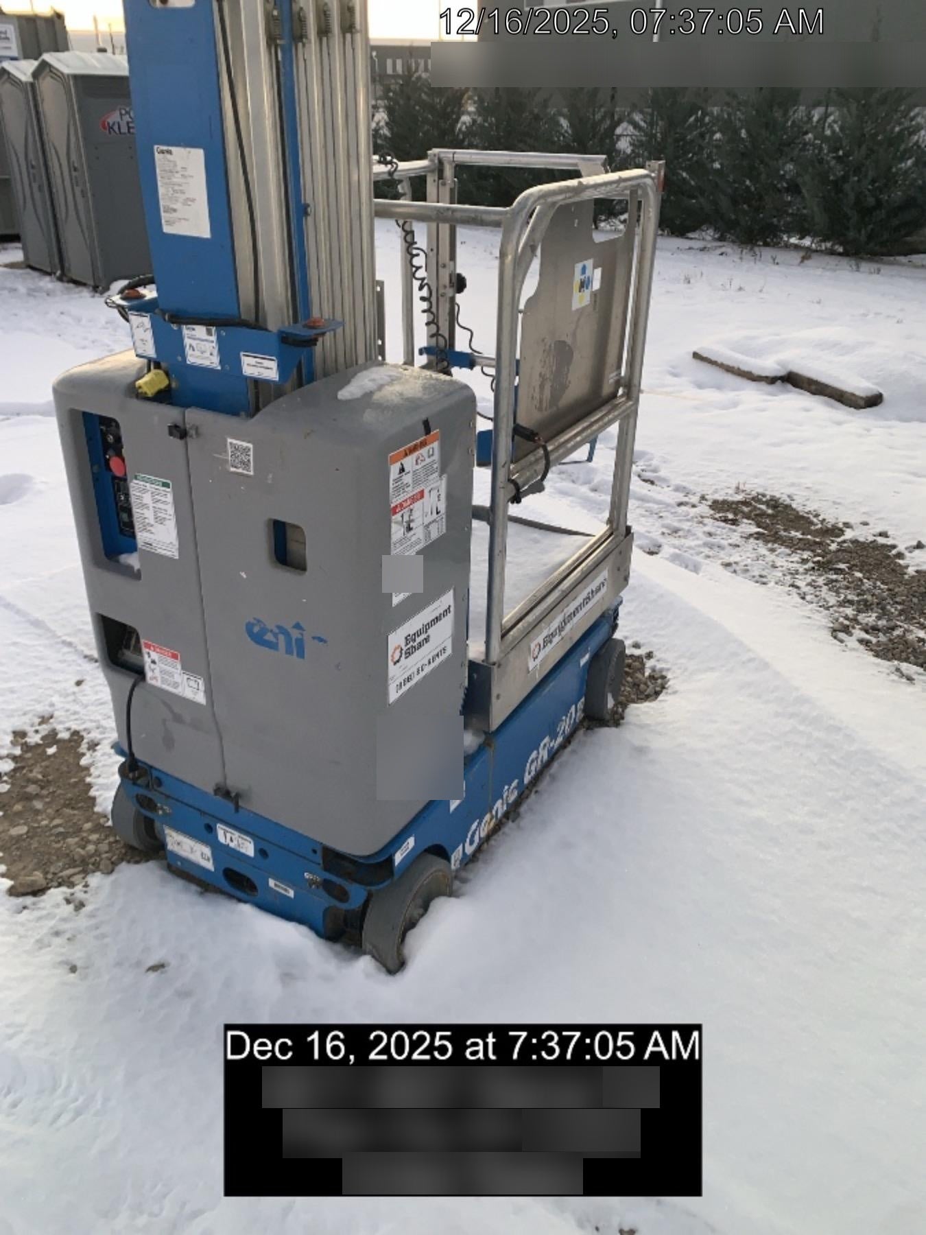 2020 GENIE GR-20