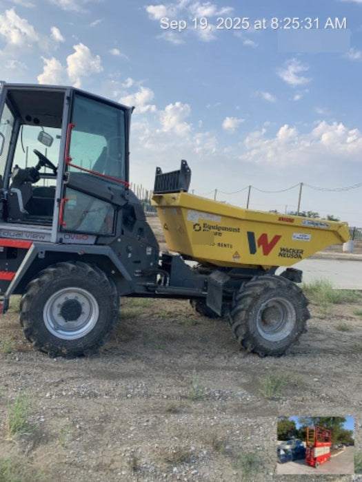 2025 WACKER NEUSON DV604 Cab Standard Tires