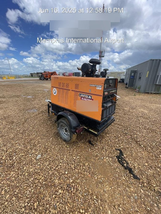 2021 Lincoln Electric Vantage 549X Ready Pak 3, ORANGE (includes trailer, cable rack, fender light kit)