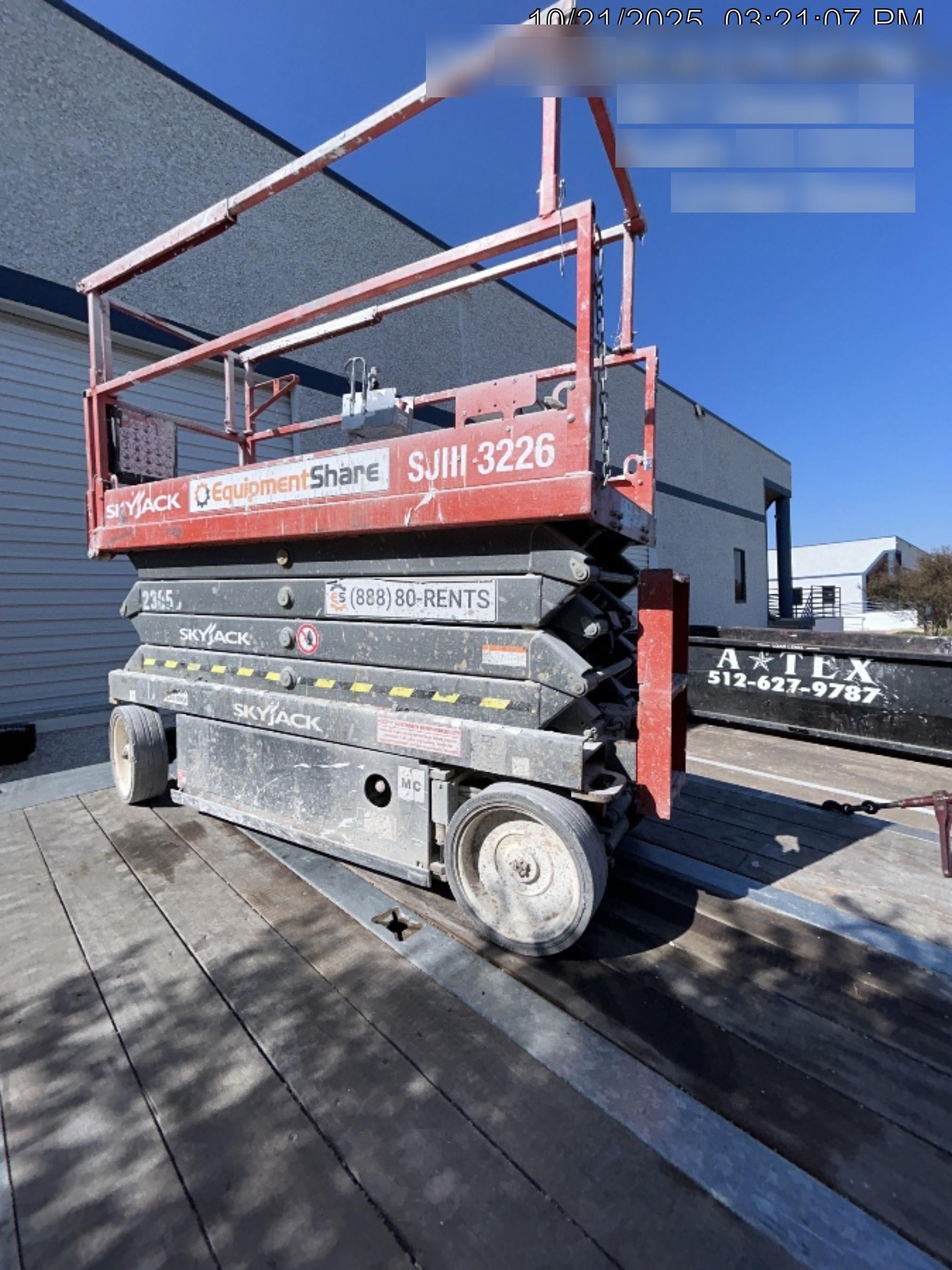 2019 Skyjack SJIII-3226 Skyjack SJIII3226 Standard w/Trojan Batteries
