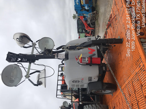 2018 Wacker Neuson LTV6L-MH Wacker Neuson LTV6L Mobile Light Tower w/Fuel Level Sensor Installed