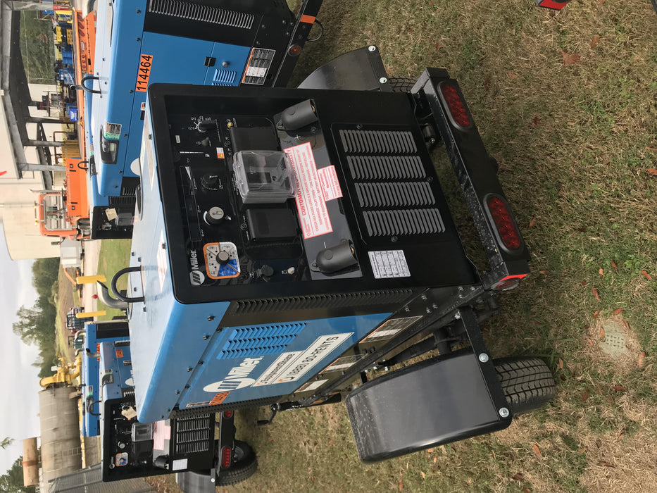 2020 Miller Electric BIG BLUE 400 Trailer Mounted Welder