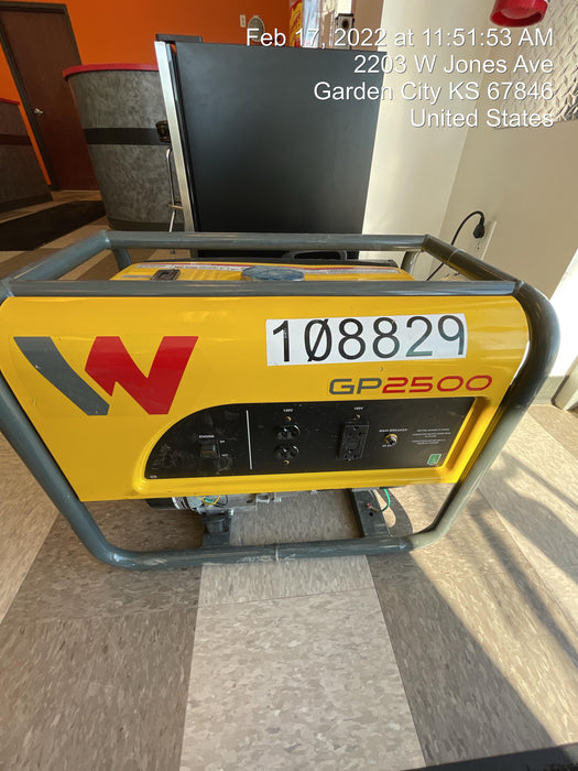 2020 WACKER NEUSON GP2500A