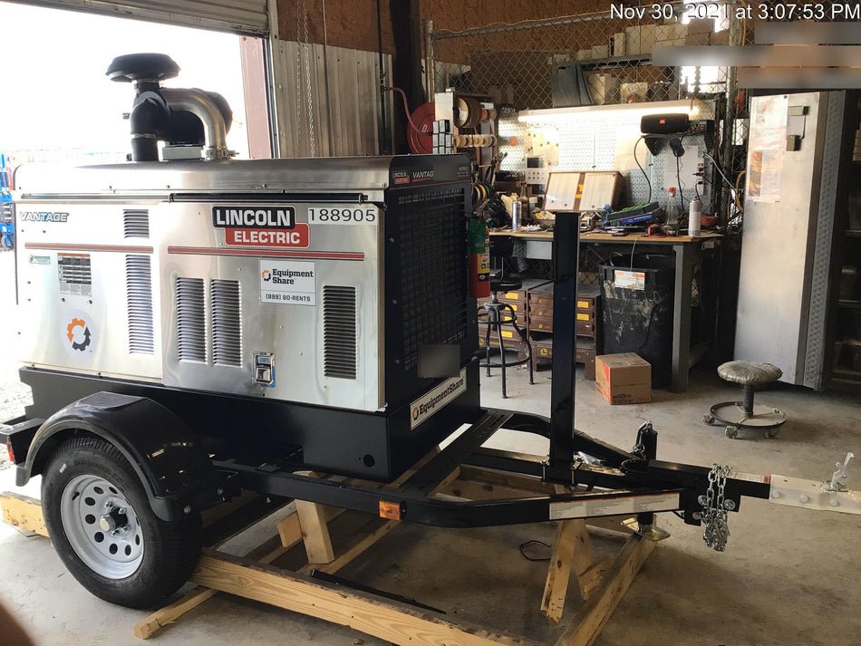 2021 Lincoln Electric Vantage 549X VANTAGE 549X READY PAK 3