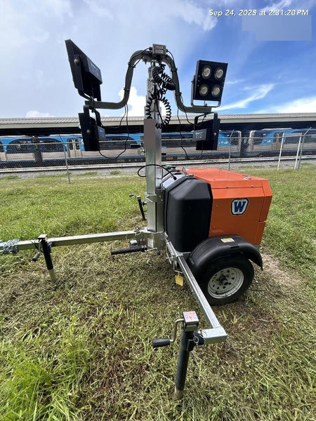 2023 Wanco WLTT-4MM4K Diesel, Deep Sea Controller, Shore Power Plug, Auto Start, (4) 350W LED Floodlights, 4kW Generator, 60 Gal Fuel Tank, 2" Ball, T3
