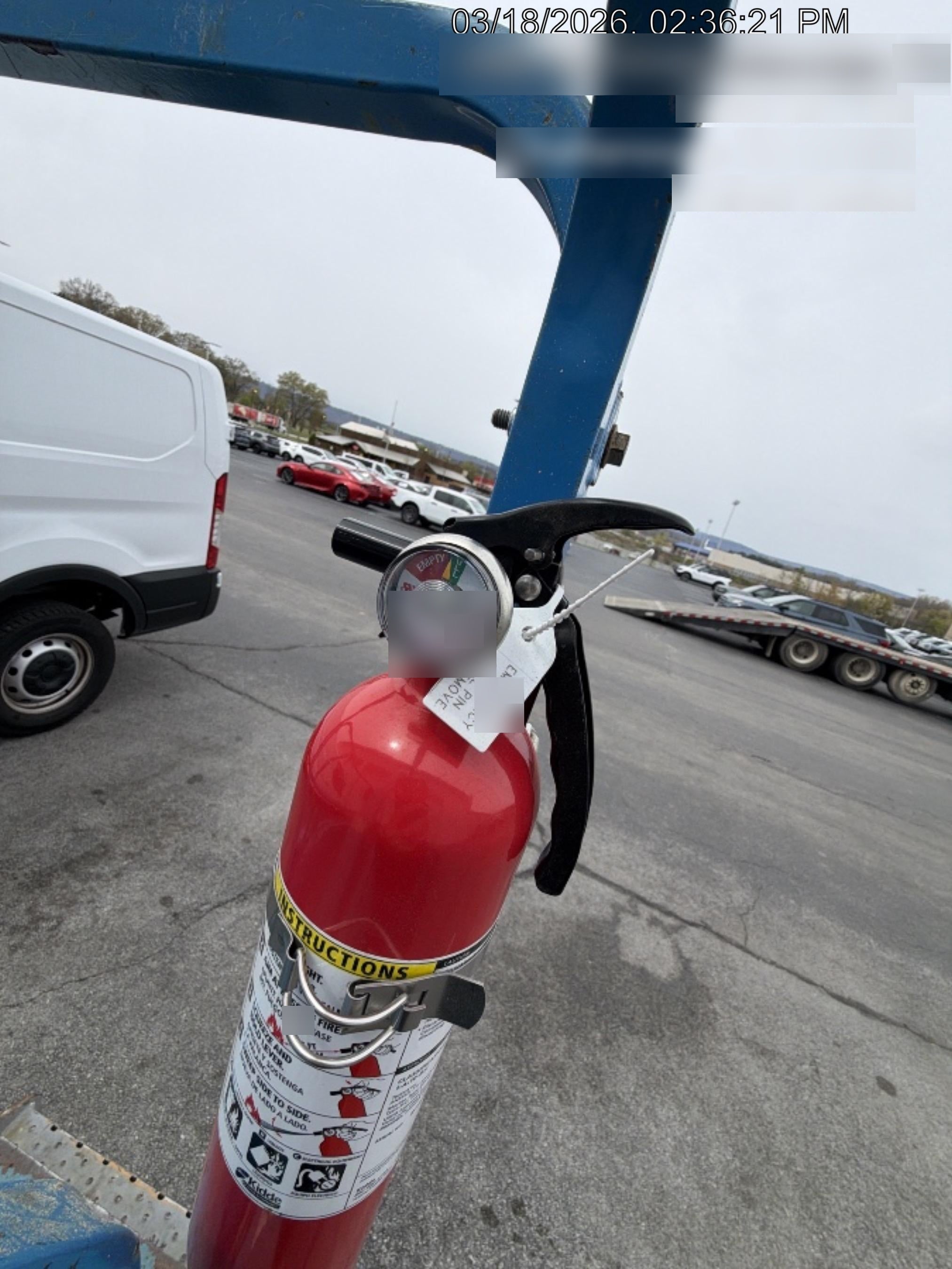 2019 Genie GS-1930 Fixed Rails with Chain Entry