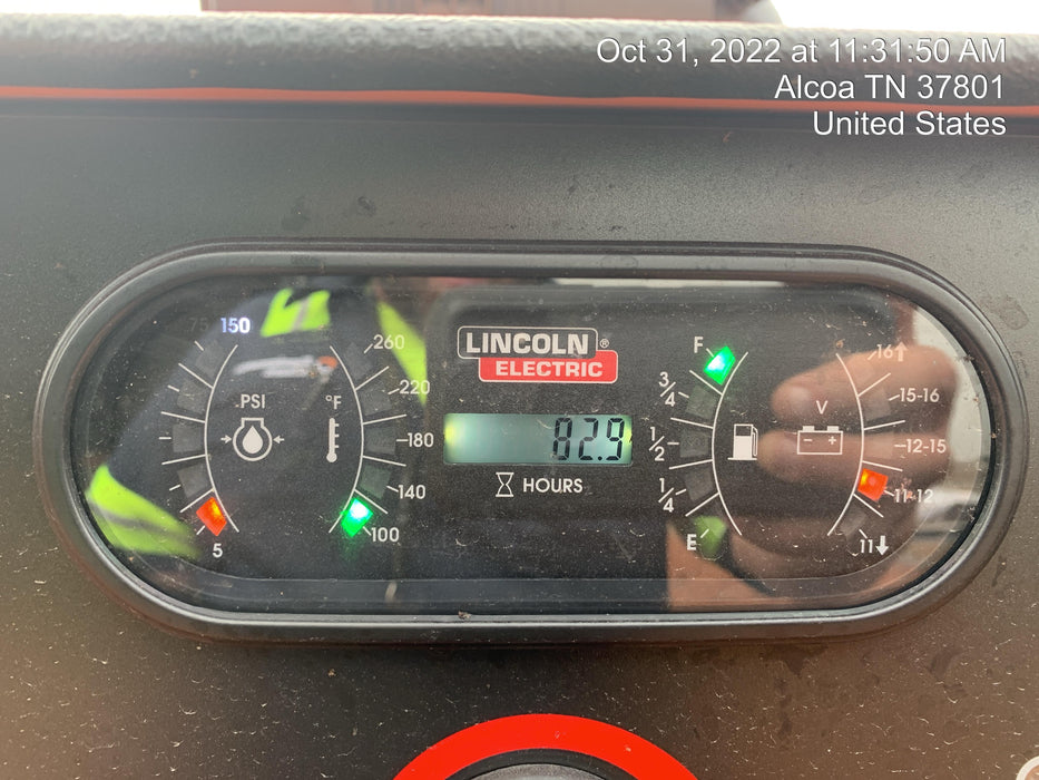 2022 Lincoln Electric Vantage 549X Crosslink Technology, Trailer Mounted, ES Decals, T3