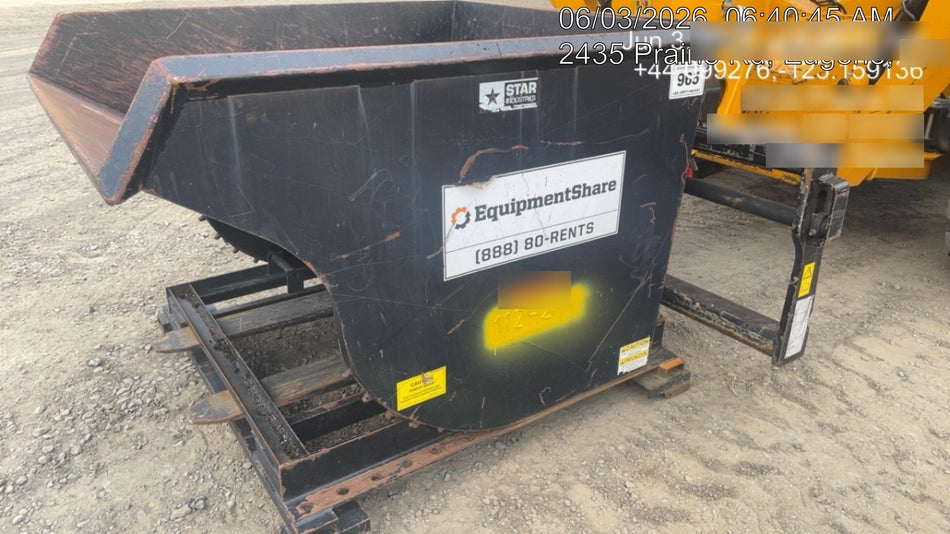 2020 STAR INDUSTRIES M-1820 - Self-Dump Hopper