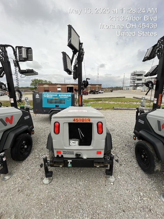 2024 Wacker Neuson LTT4 Diesel, Kohler KDW702, Deep Sea Controller, Auto Start, LED 320W, Bypass Outlet, T3