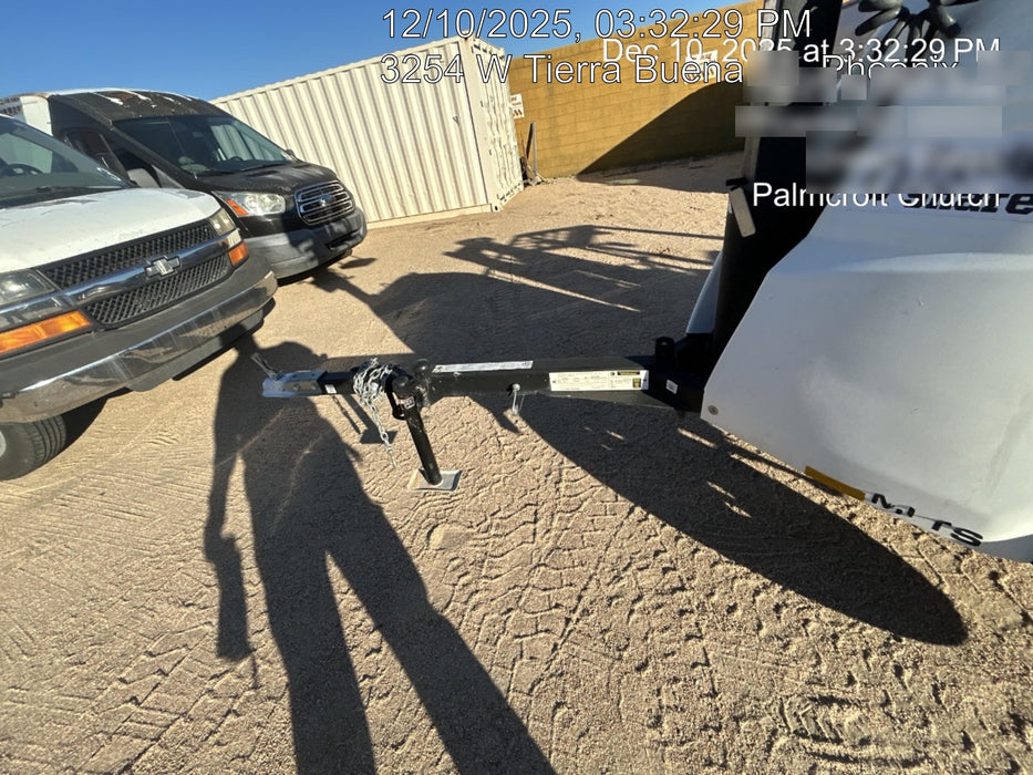 2023 Generac MLT2 Diesel, Flex Switch 120V Input, Powerzone Controller, 
(4) 320W LED Lights, 4kW Generator, 39.9 Gal Fuel Tank, 2" Ball, T3