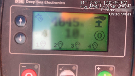 2021 Allmand NLV3GR (4) LED Light Fixture 350W, 23' Vertical Mast, 3kW Prime, Towable, Deep Sea L401, Leveling Jacks, Yanmar T4F 5.8hp