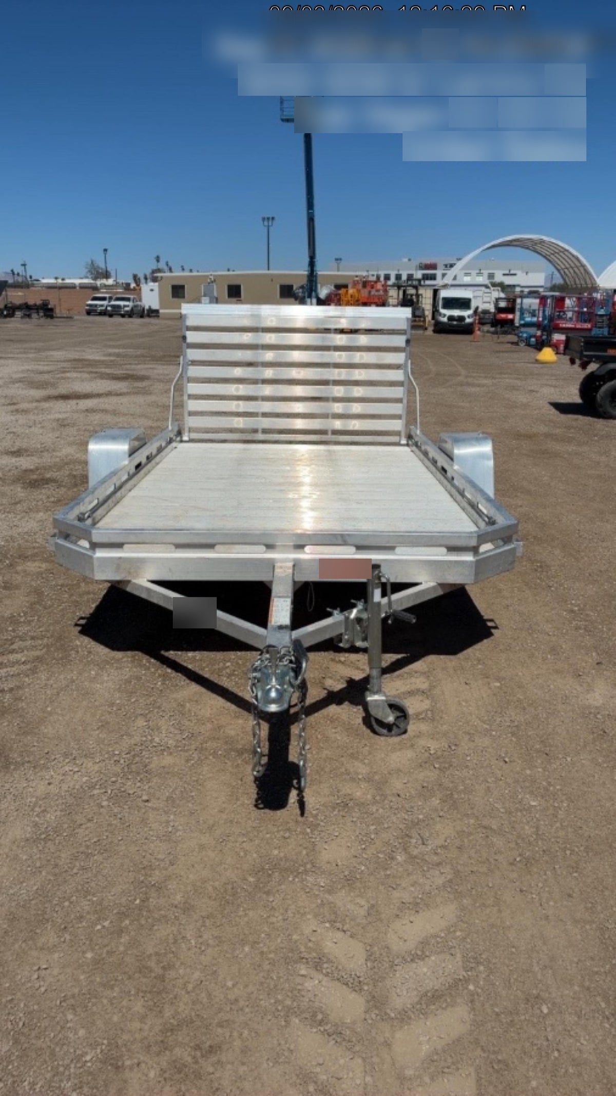 2026 ALUMA TRAILER 7712H-S-BT