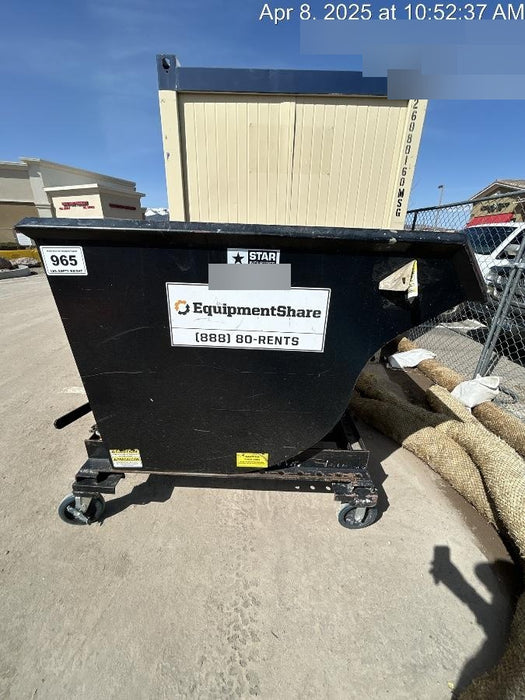 2020 STAR INDUSTRIES M-1820 - Self-Dump Hopper