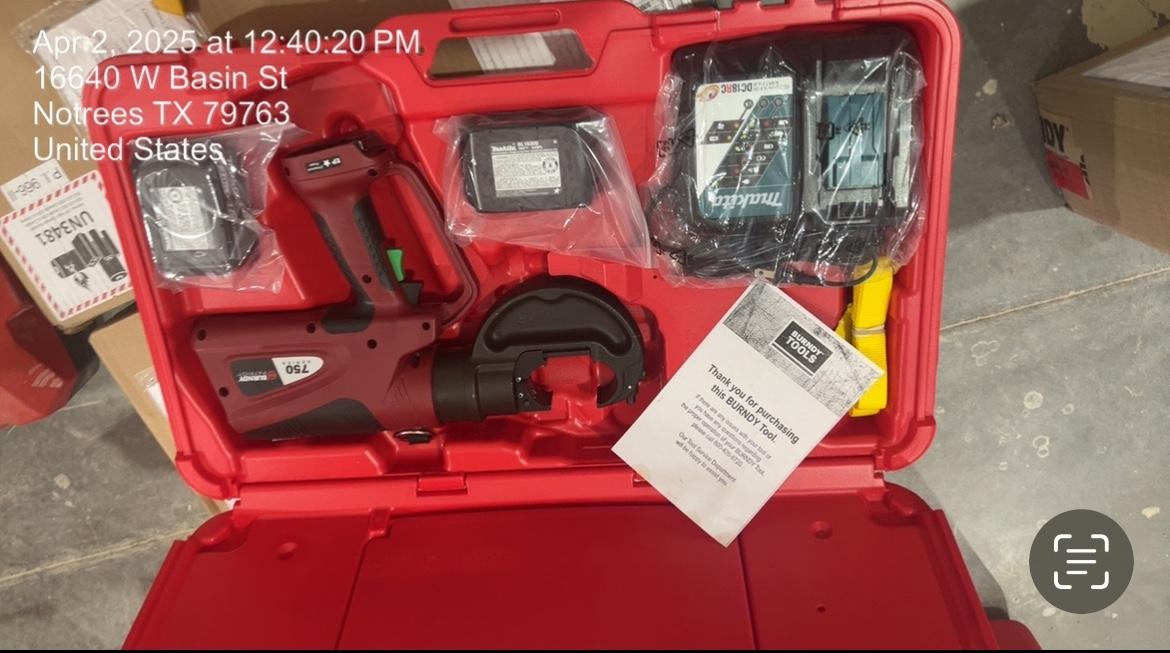 2025 BURNDY PAT750LI