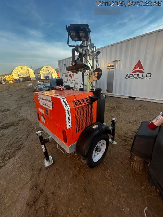 2024 Wanco WLTT-4MM4K Diesel, Deep Sea Controller, Shore Power Plug, Auto Start, (4) 350W LED Floodlights, 4kW Generator, 60 Gal Fuel Tank, 2" Ball, T3