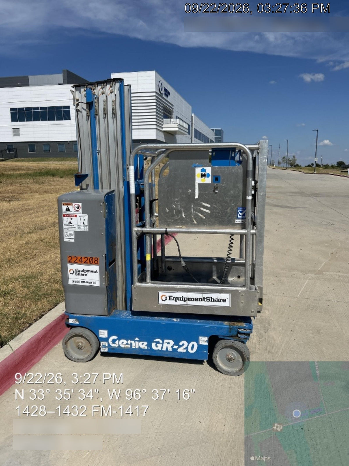 2022 GENIE GR-20
