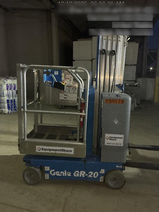 2021 GENIE GR-20