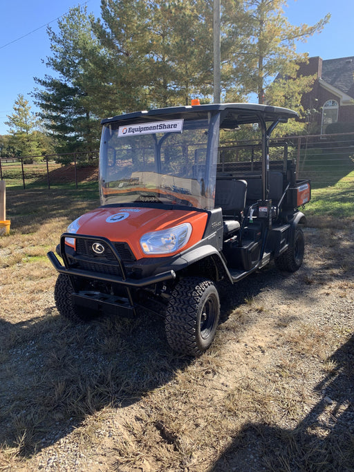 2022 Kubota RTV-X1140W-H Plastic Canopy, Windshield Acrylic Clear, LED Strobe Light, Wire Harness Kit, Back up Alarm