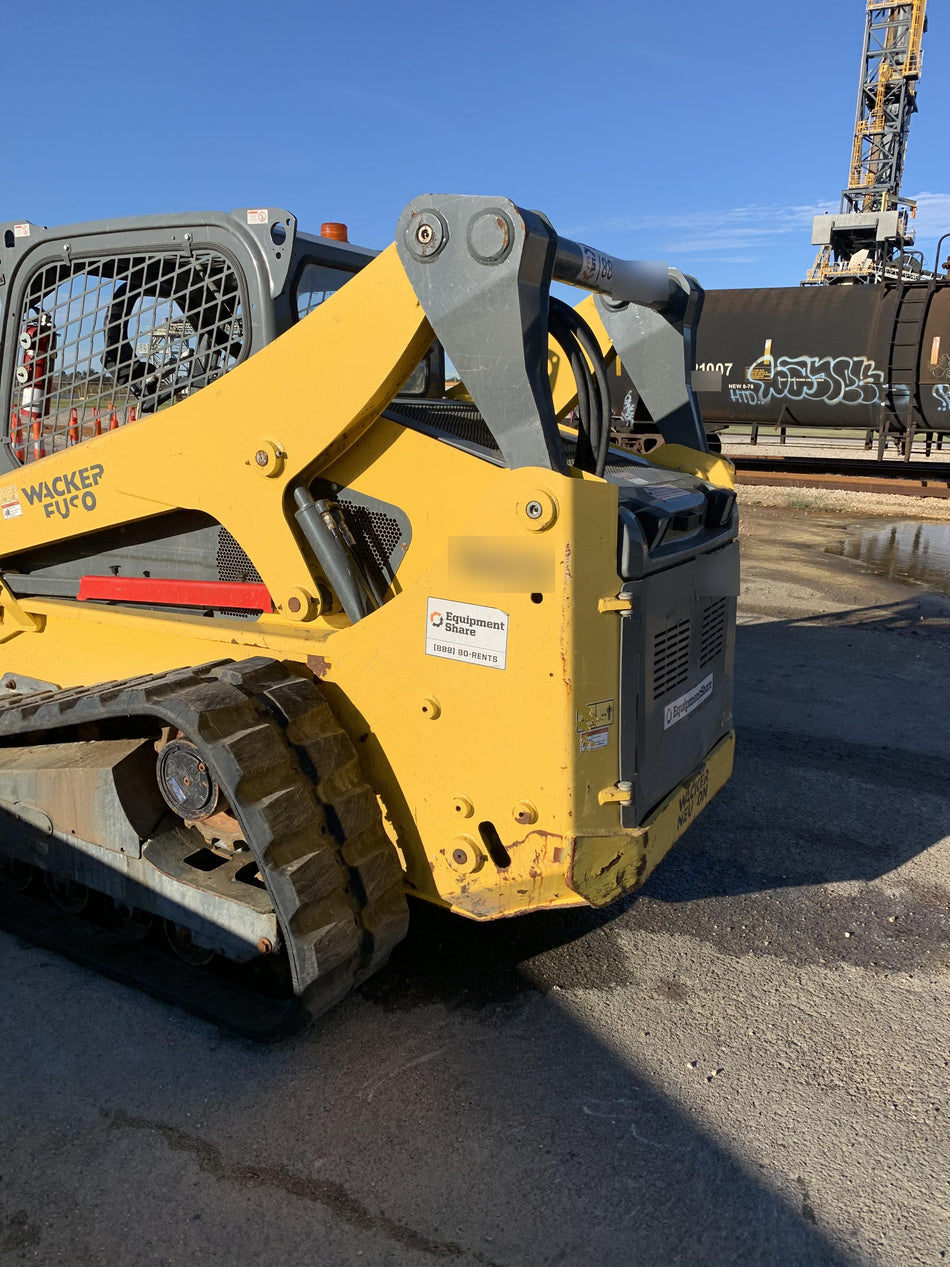 Wacker Neuson ST45 Wacker Neuson ST45 10K Tracked Skid Loader, Canopy, ISO, Bucket Leveling, 84" Bucket w/ Smooth bolt on edge