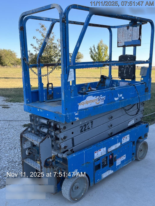 2016 Genie GS-1930 Genie GS1930 Scissor Lift