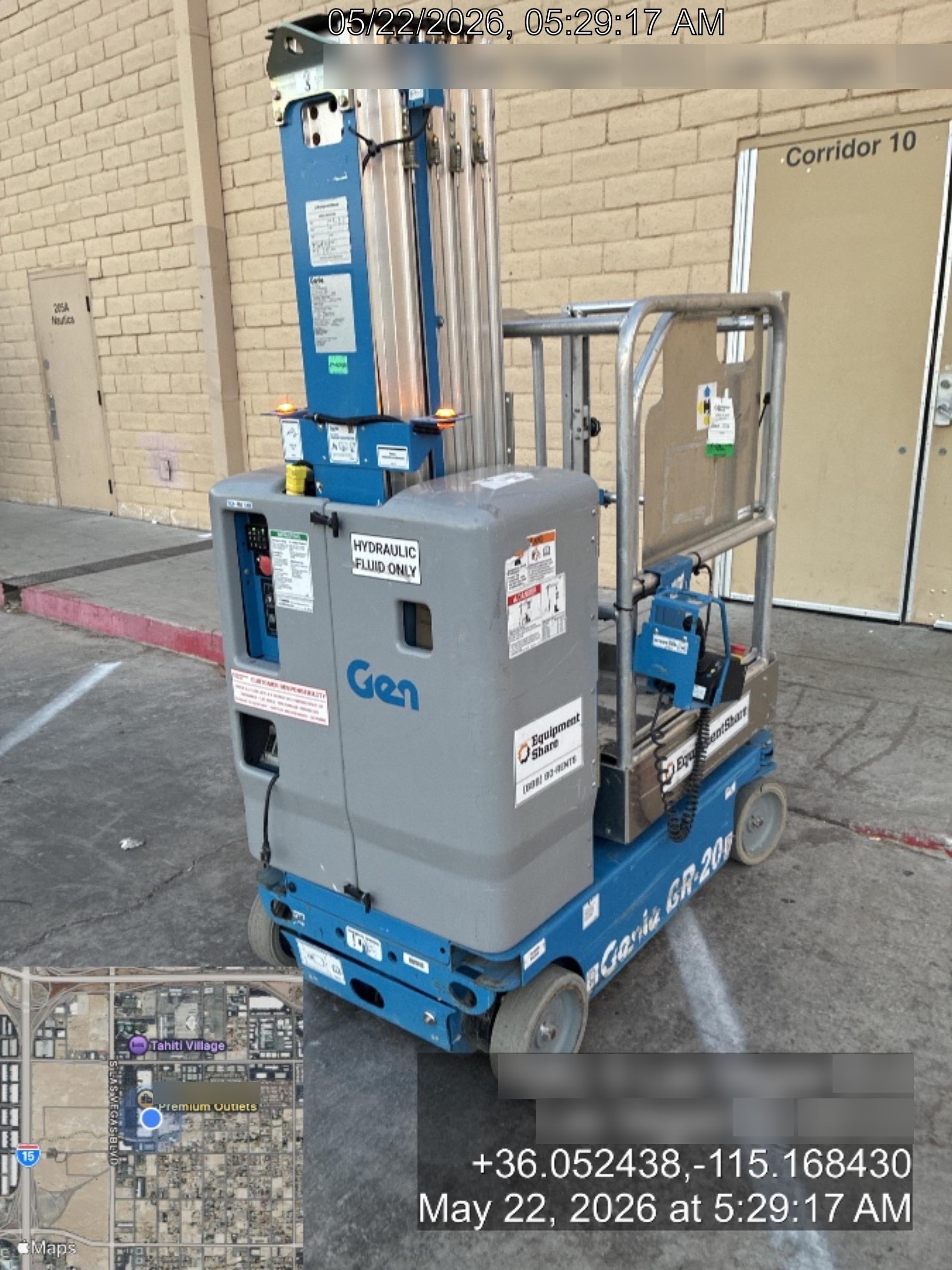 2020 GENIE GR-20