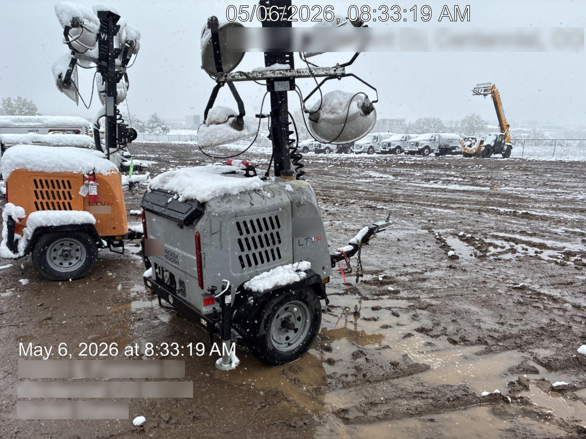 2019 Wacker Neuson LTV6L-MH Mobile Light Tower w/Fuel Level Sensor Installed