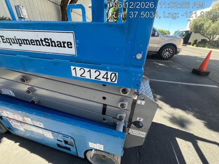 2020 Genie GS-1930 Solid Non Marking Tires, Beacon, Folding rails with half height swing gate, Telematics