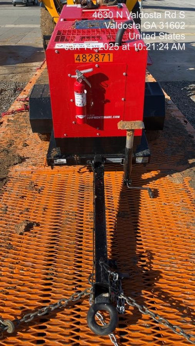 2024 Shindaiwa DGW400DML Kubota D902 Engine, 23 HP, Dual Op Welder, Wire, Arc, Droop Stick, Tig, and CC Stick Functionality, Simulphase, 3 Phase and 1 Phase Gen Output, Single Axle NB Trlr, Slr Trckl Chrg 12V 12W, Fire Ext, T3