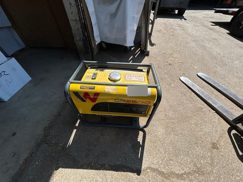 2019 WACKER NEUSON GP2500A