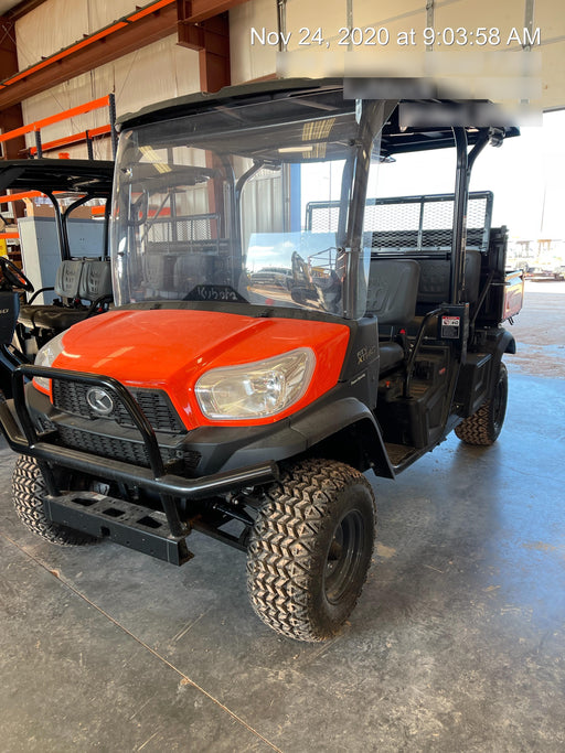 Kubota RTV-X1140W-H Canopy, 4-Seater, Diesel, Windshield Acrylic Clear, LED Strobe, Backup Alarm