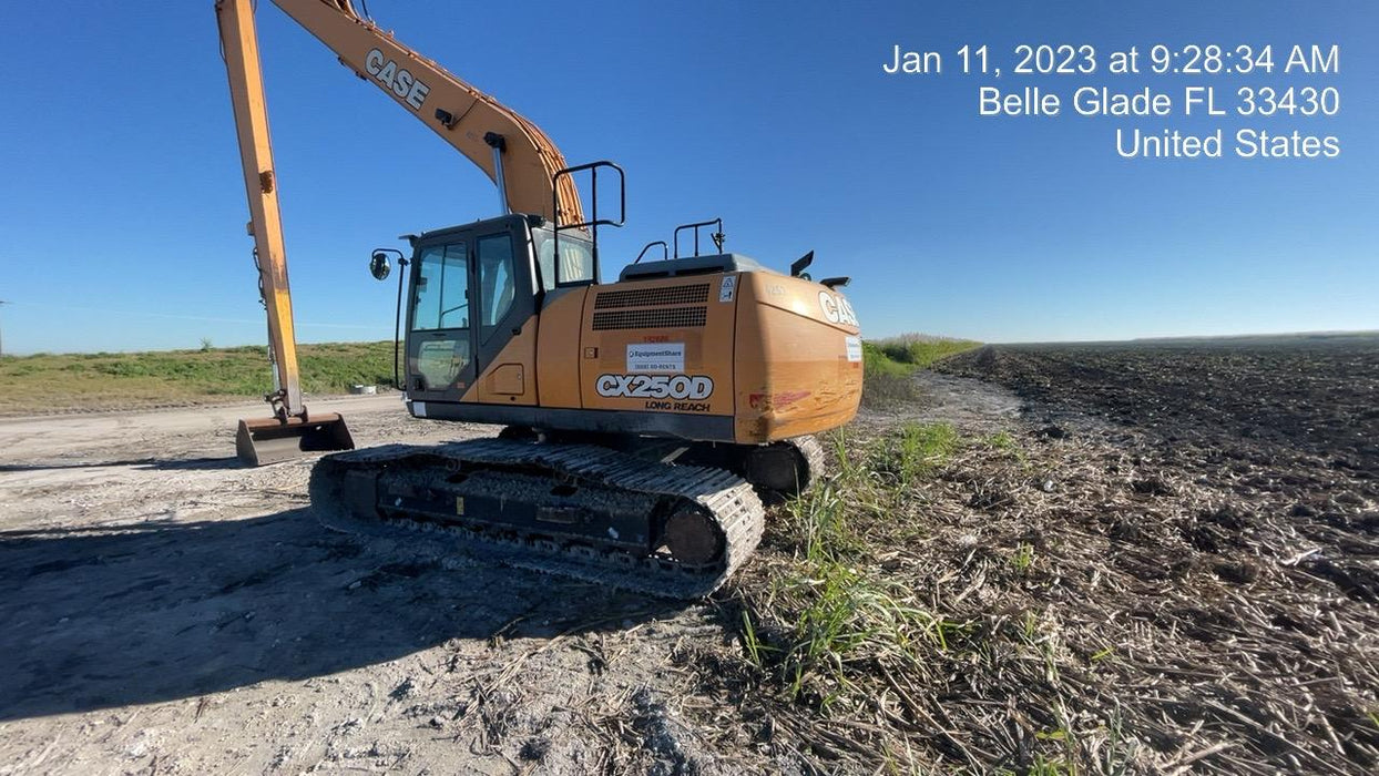 2018 CASE CX250D LR