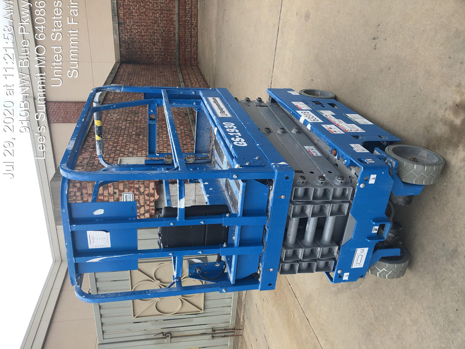 2020 Genie GS-1930 Solid Non Marking Tires, Beacon, Folding rails with half height swing gate