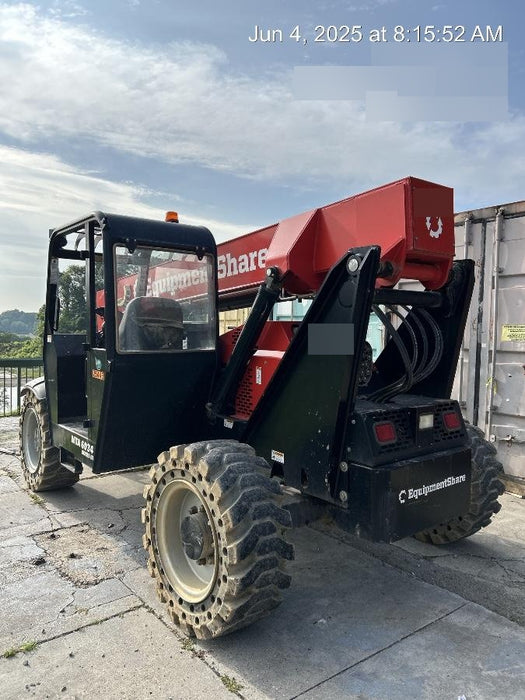 2019 Manitou MTA6034 Canopy, LED Work Lights, Solid Tires, Beacon, Auxiliary Hydraulics 48" Carriage and 48" Forks