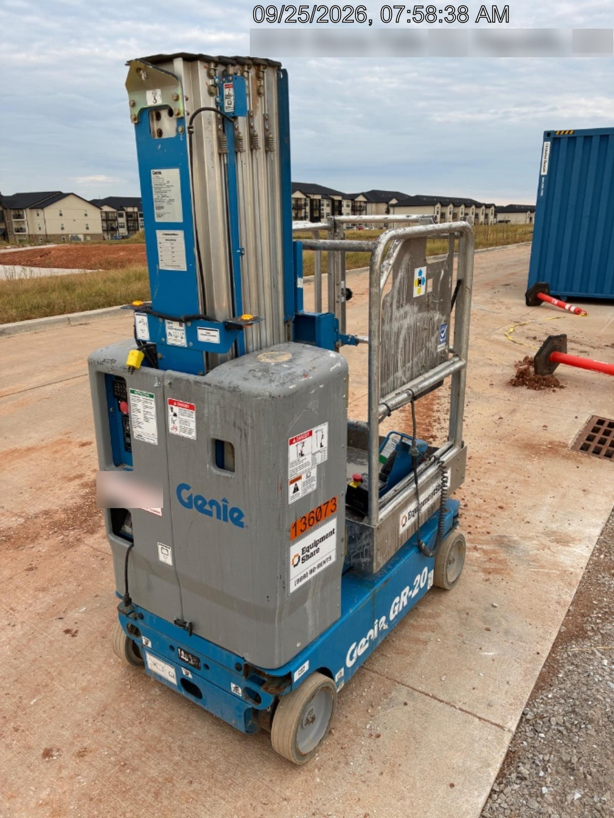 2021 GENIE GR-20