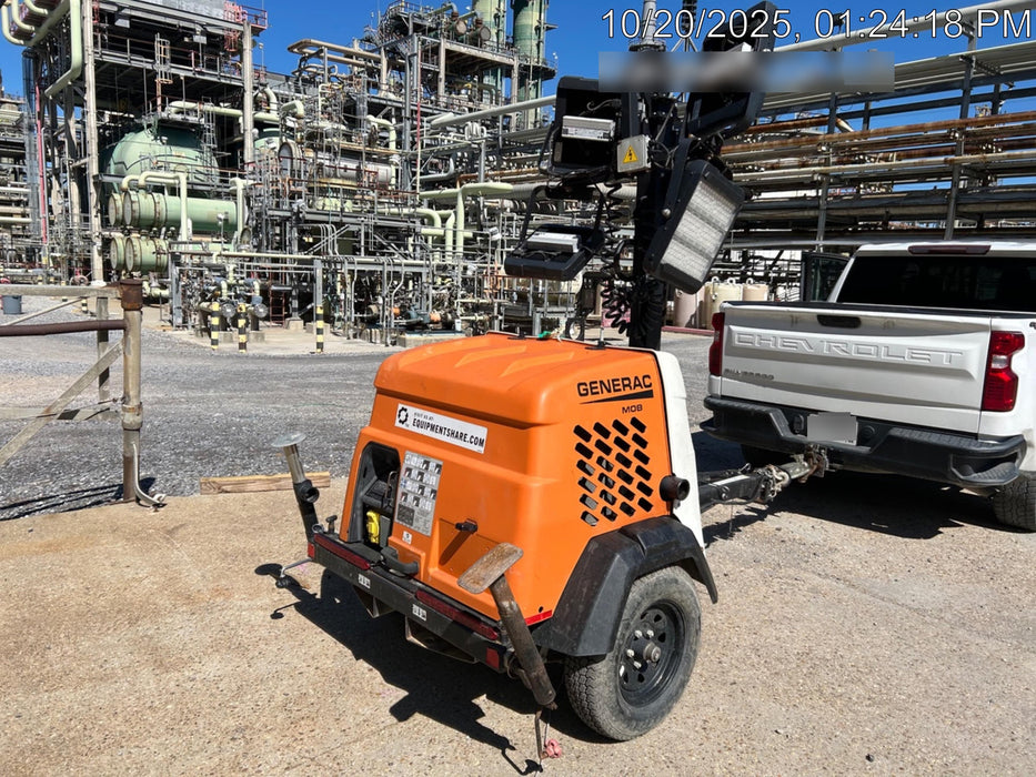 2023 Generac MLT2 Diesel, Flex Switch 120V Input, Powerzone Controller, 
(4) 320W LED Lights, 4kW Generator, 39.9 Gal Fuel Tank, 2" Ball, T3