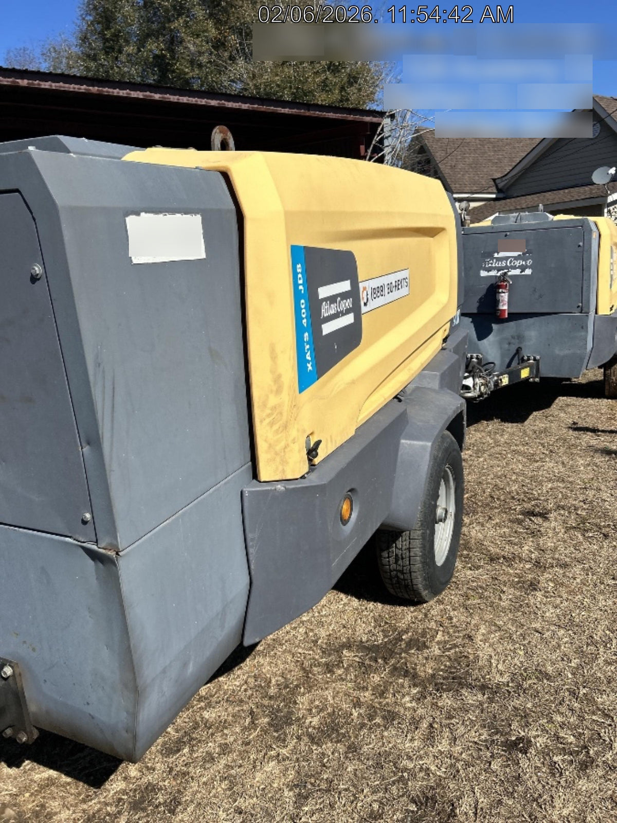 2020 ATLAS COPCO XATS 400 PFF