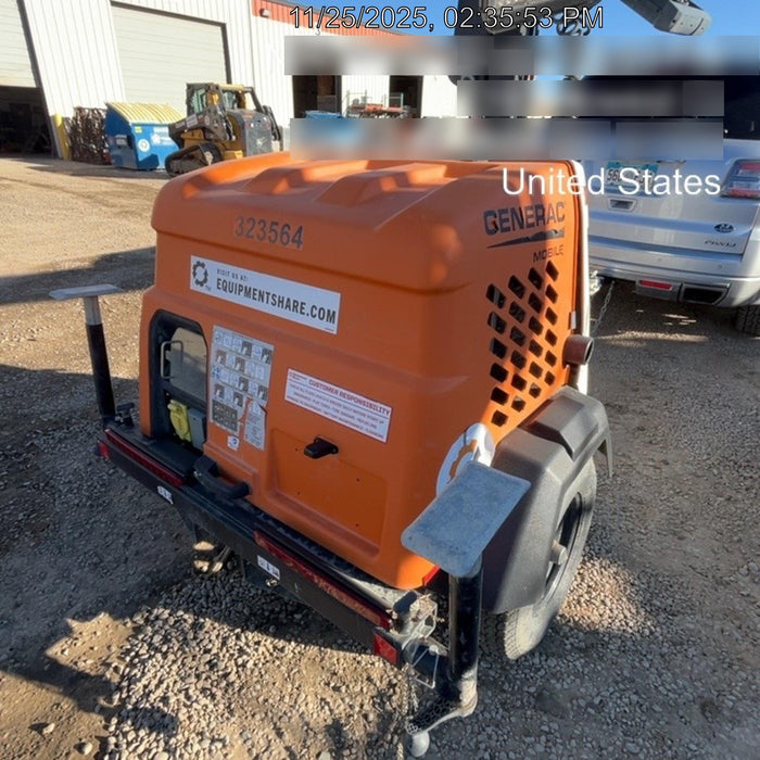 2023 Generac MLT2 Diesel, Flex Switch 120V Input, Powerzone Controller, (4) 320W LED Lights, 4kW Generator, 39.9 Gal Fuel Tank, 2" Ball, T3