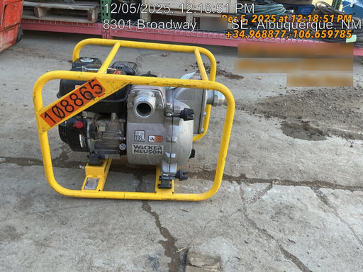 2020 WACKER NEUSON PT2A