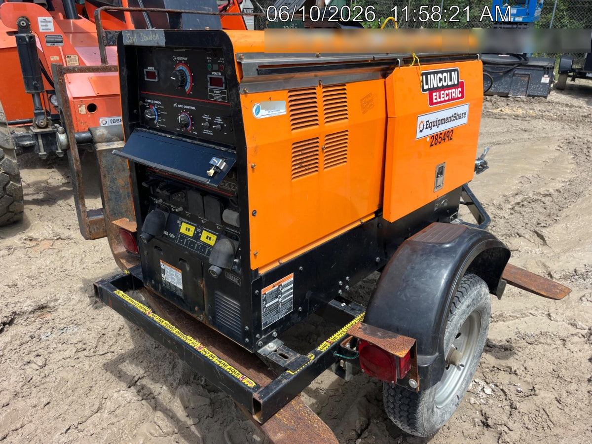 2022 Lincoln Electric LE400 Kubota V1505, Trlr, Cable Rack, Light Kit, ES Decals, T3