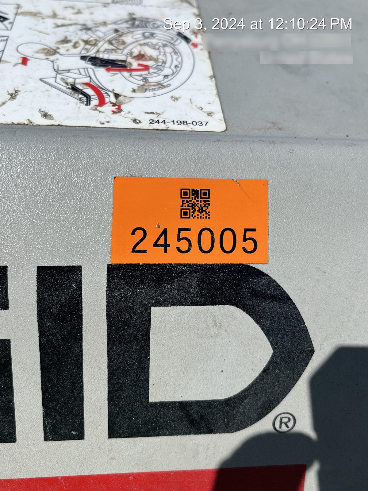 2022 RIDGID 1224