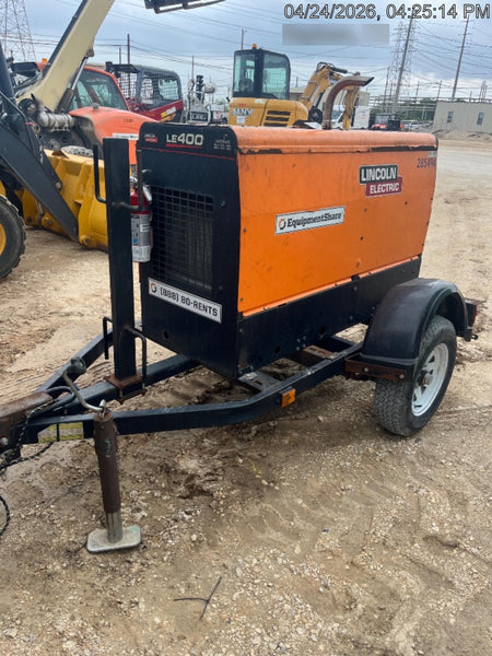 2022 Lincoln Electric LE400 Kubota V1505, Trlr, Cable Rack, Light Kit, ES Decals, T3