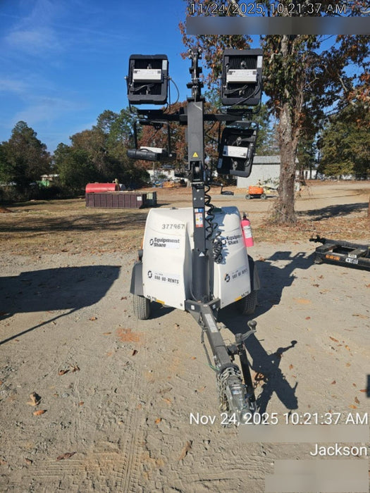 2023 Generac MLT2 Diesel, Flex Switch 120V Input, Powerzone Controller, 
(4) 320W LED Lights, 4kW Generator, 39.9 Gal Fuel Tank, 2" Ball, T3