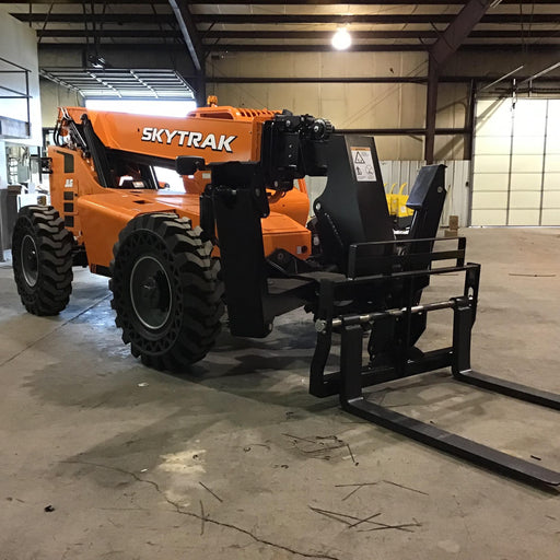 2018 Skytrak 10054 Skytrak 10054 10K Telehandler w/Open ROPS Solid Tires, LED Work Lights, Rotating Beacon, 60" Carriage/60" Forks