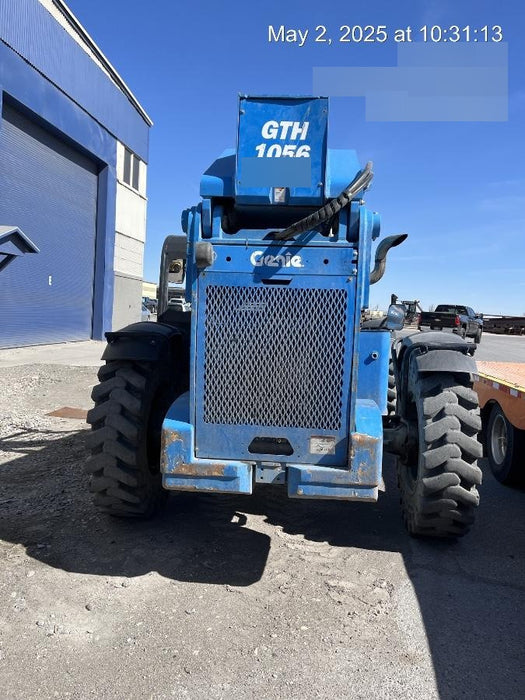 2018 Genie GTH-1056 Genie GTH-1056 w/ROPS, Work Lights, Solid Tires, RH Cab Mesh, Beacon, 60" Carriage and Forks