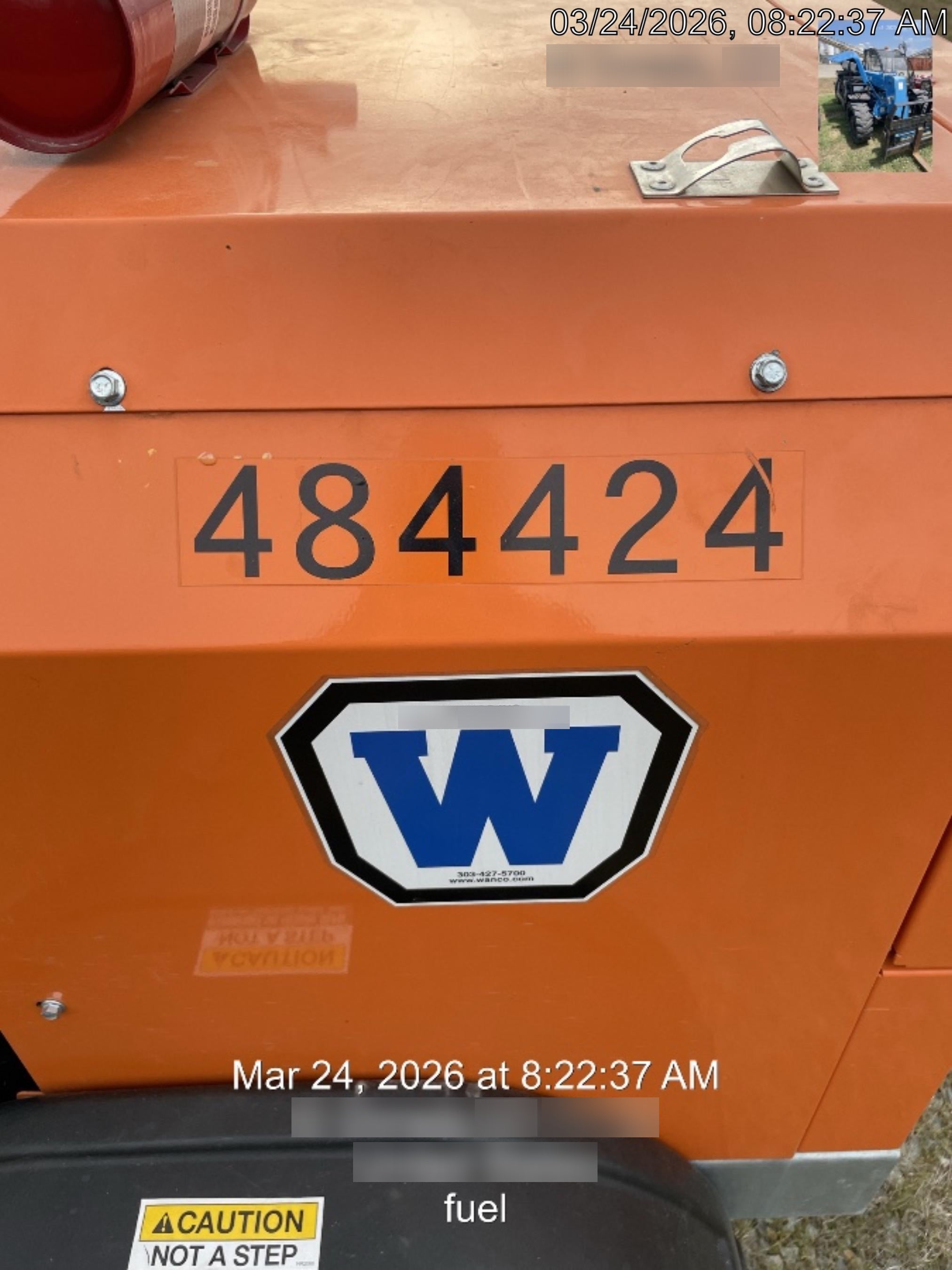 2024 Wanco WLTT-4MM4K Diesel, Mitsubishi L2E, 9.0HP @1800 rpm, Deep Sea Controller, Shore Power Plug, Auto Start, (4) 350W LED Floodlights, 4kW Generator, 60 Gal Fuel Tank, 2" Ball, T3