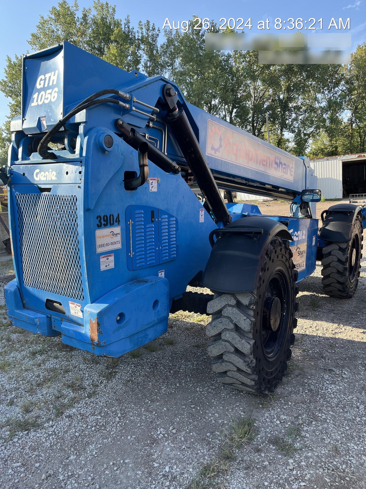 2017 GENIE GTH-1056