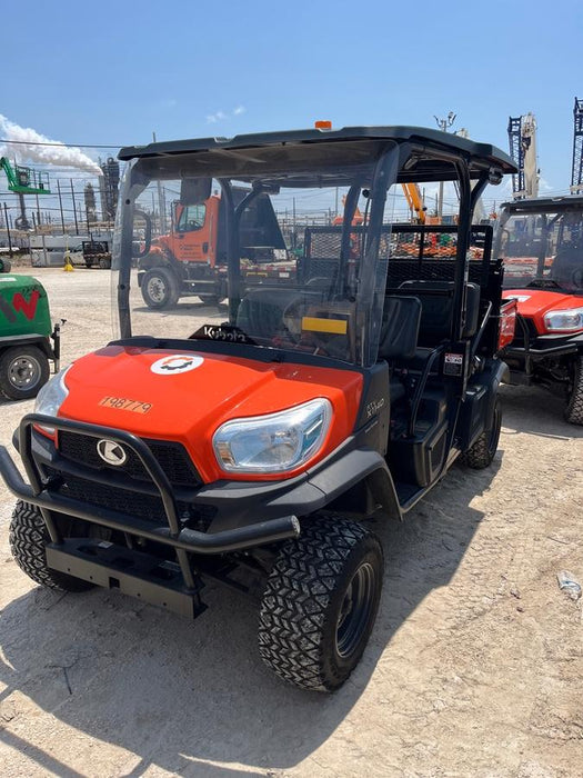 2022 Kubota RTV-X1140W-H Plastic Canopy, Windshield Acrylic Clear, LED Strobe Light, Wire Harness Kit, Back up Alarm