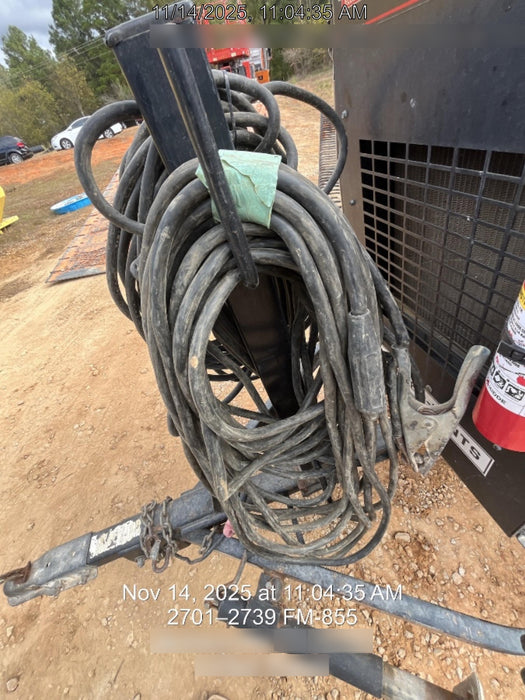 2020 Lincoln Electric Vantage 322 Welder Ready-Pak 3, w/ GPS & Decals (includes trailer, cable rack, fender light kit)