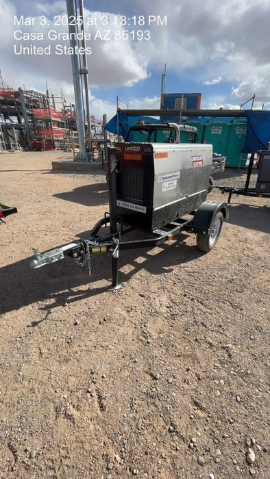 2024 Lincoln Electric LE400 Kubota V1505, Trlr, Cable Rack, Light Kit, ES Decals, T3